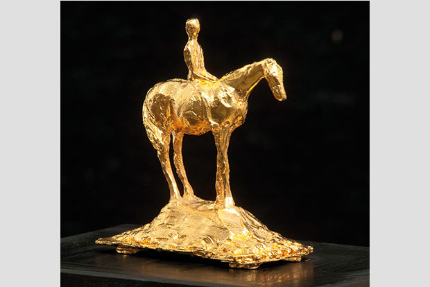 Bronze vergoldet, 9 x 4 x 7,5 cm, 2008