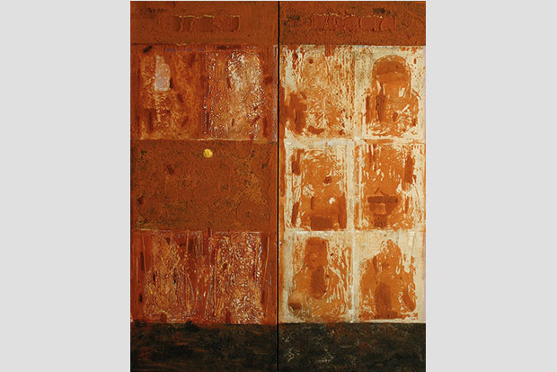 Mischtechnik auf Leinwand, 150x120cm, 2008